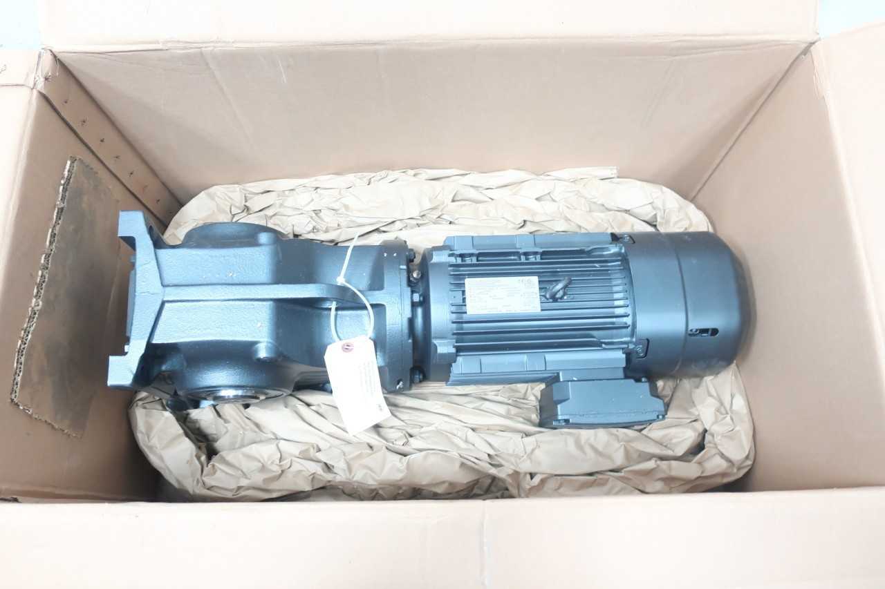SEW EURODRIVE KA77B DRN100L4/BE5HF/TF/RI 39RPM 3PH 5HP 330/575V-AC GEARMOTOR - ELECTRIC MOTORS SEW EURODRIVE KA77B DRN100L4/BE5HF/TF/RI 39RPM 3PH 5HP 330/575V-AC GEARMOTOR - ELECTRIC MOTORS