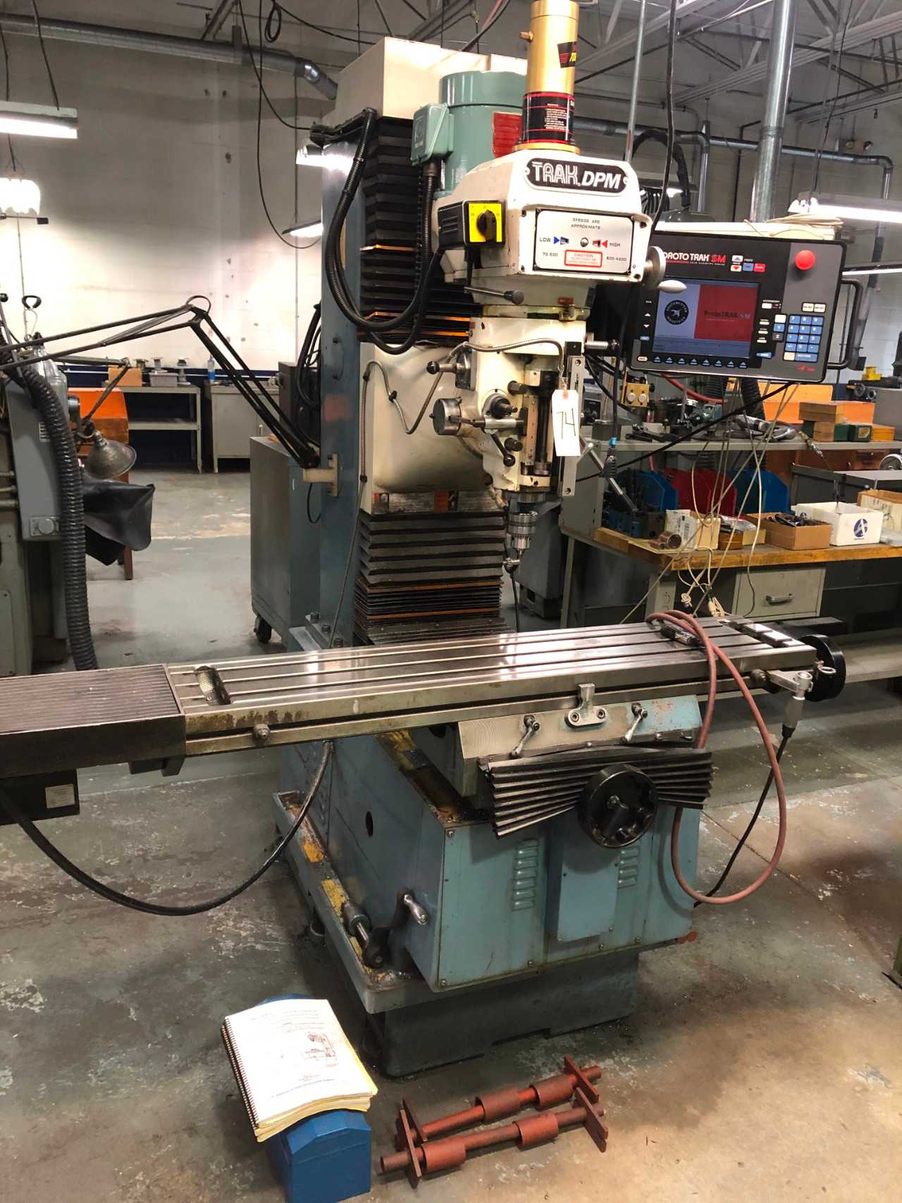 2004 Trak Model DPM 3 Axis CNC Bed Mill - CNC MACHINING CENTERS