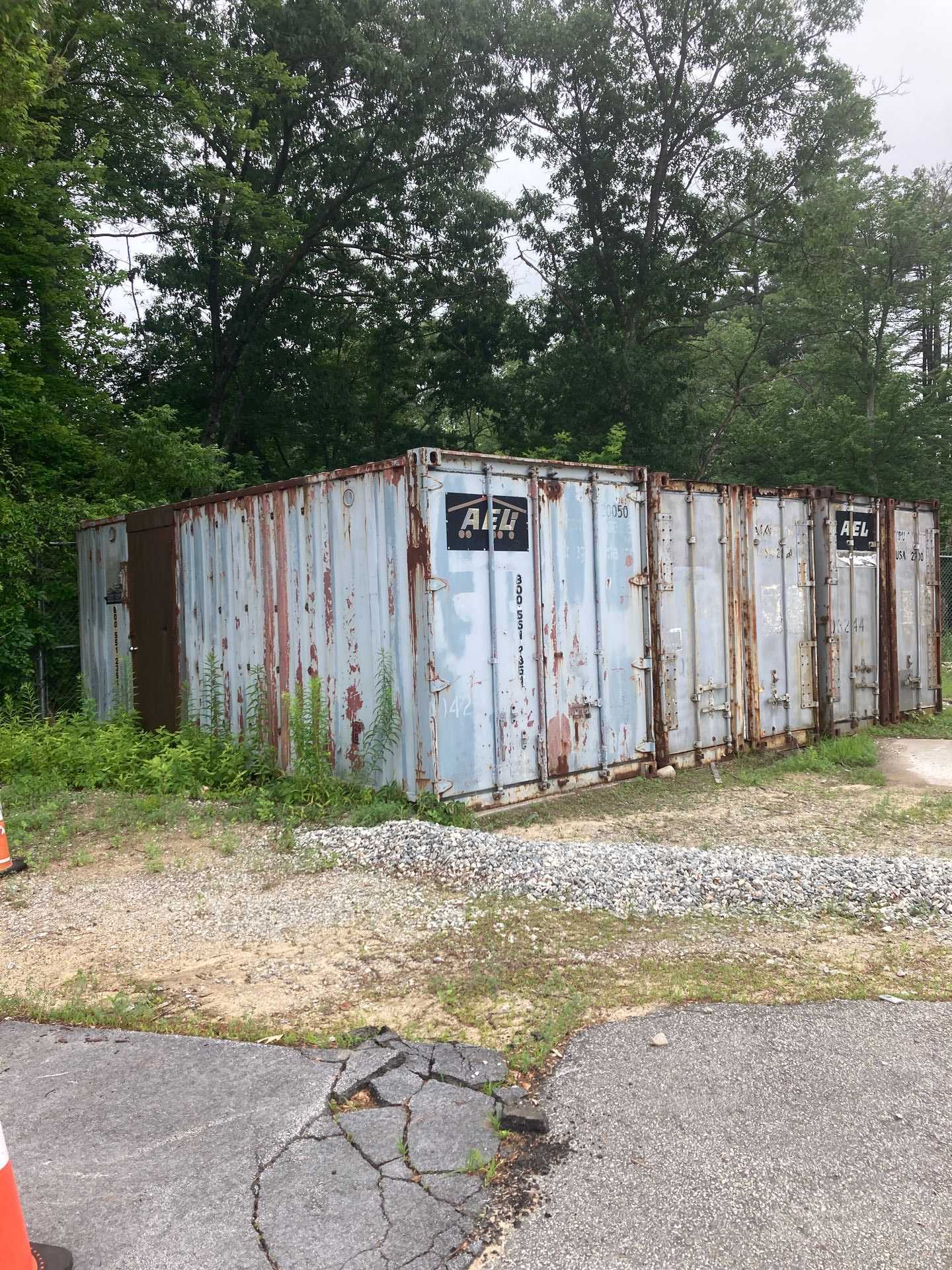 QTY 3 AEU 20' CONEX Boxes - TRAILERS