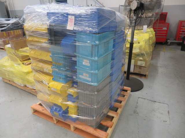 Pallet of Plastic Storage Boxes - MISCELLANEOUS