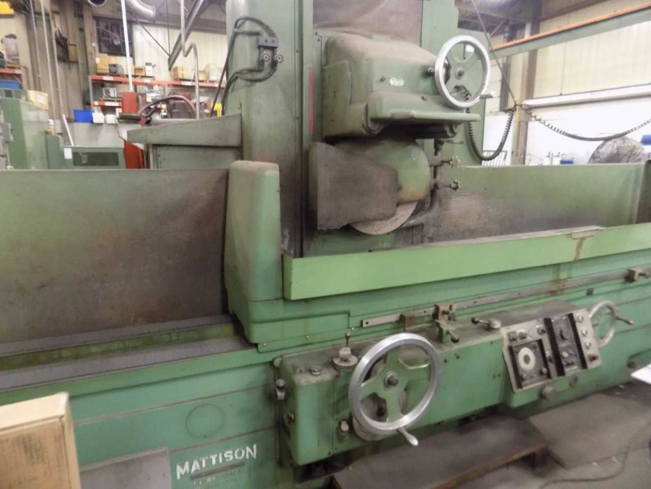 Mattison 14” x 72” Surface Grinder- Wet Type with Magnetic Chuck - GRINDING MACHINES
