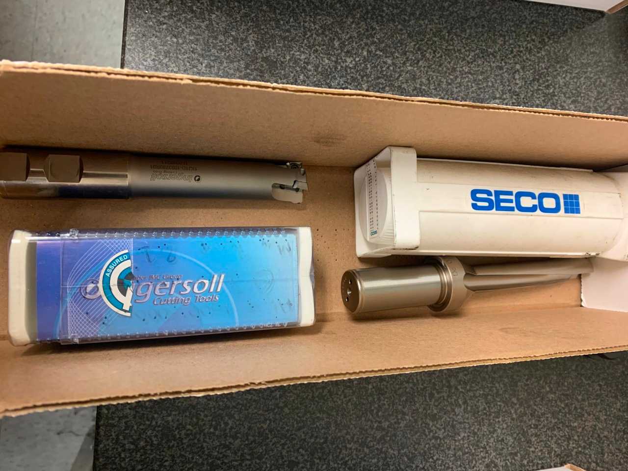 Ingersoll Insert Mill, and Seco Insert Drill - MACHINING ACCESSORIES & TOOLING