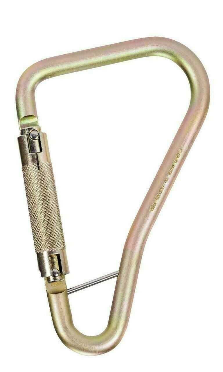 New - Lot of 25 - MSA 506308 Fall Protection Carabiner 7.875 x 5.9 inch - SAFETY EQUIPMENT