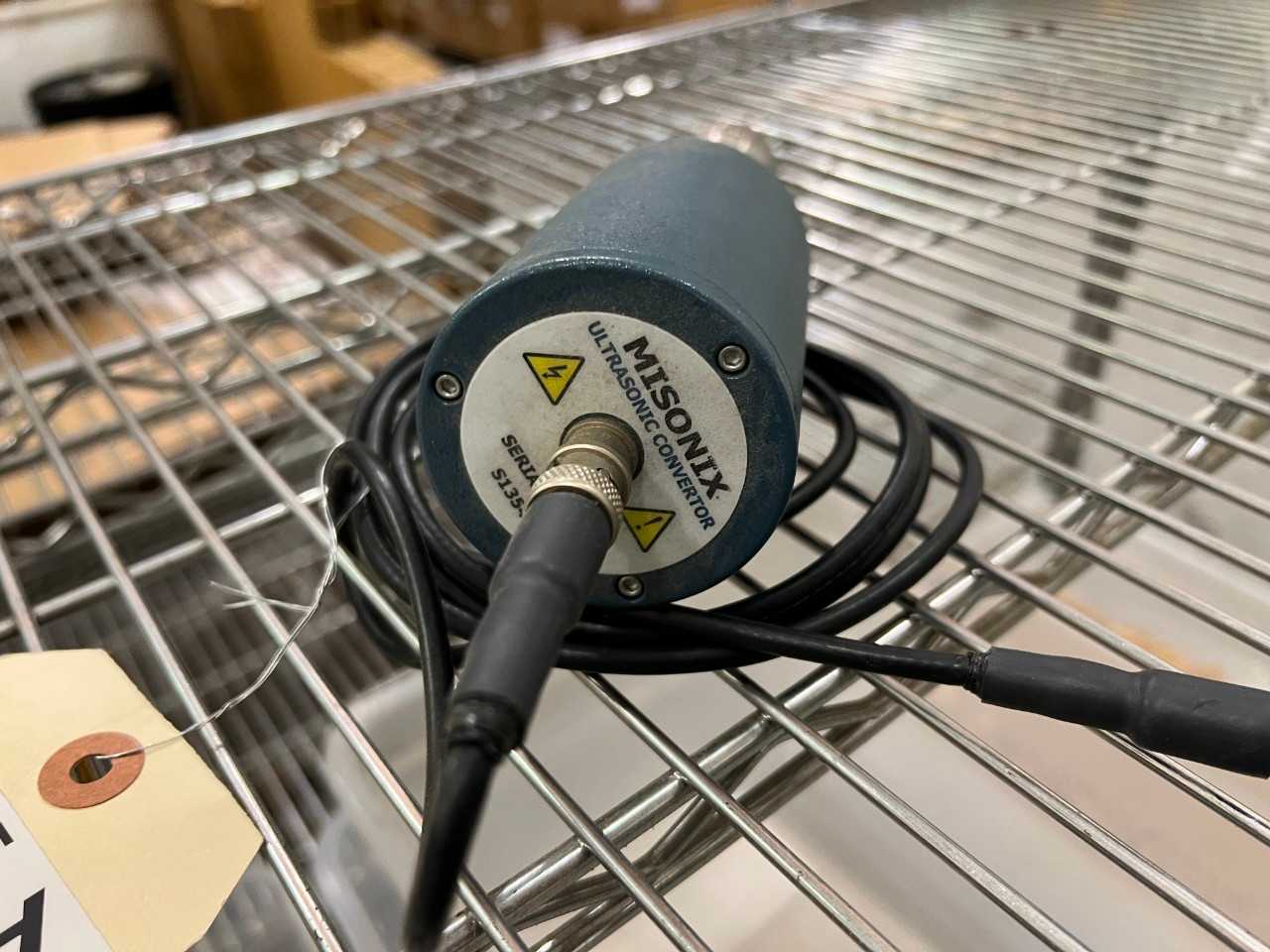 MISONIX ULTRASONIC CONVERTER - ELECTRICAL TESTING EQUIPMENT