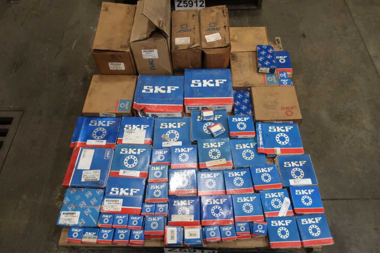 1 PALLET OF ASSORTED SKF BEARINGS - BEARINGS