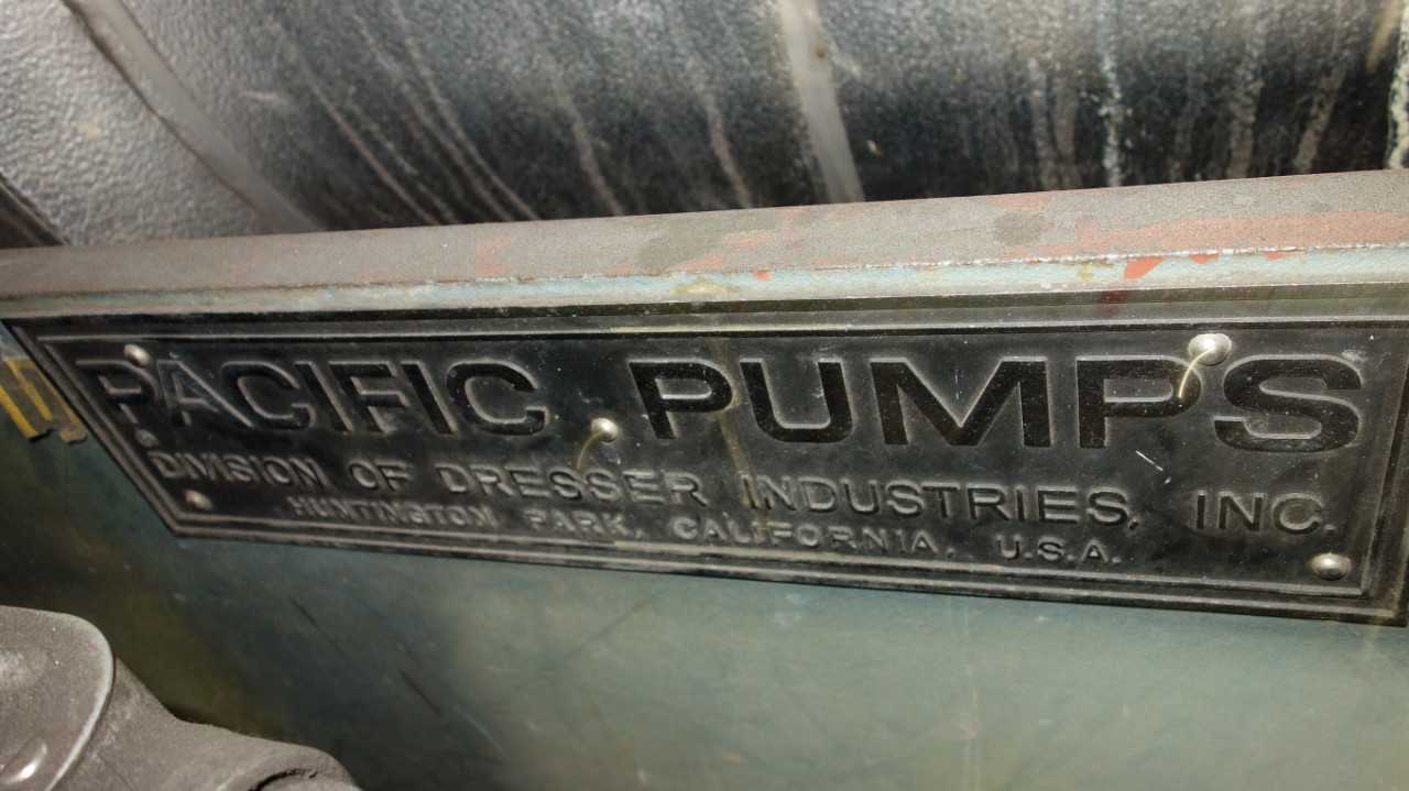 PACIFIC PUMPS SIZE 4SRL BFI BOILER FEED PUMP 758GPM - MISCELLANEOUS