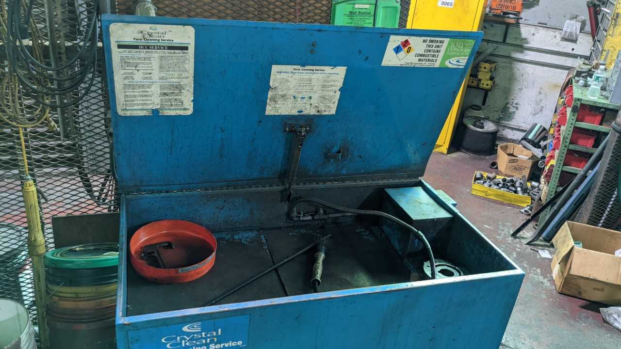 Crystal clean parts washer - PROCESS EQUIPMENT
