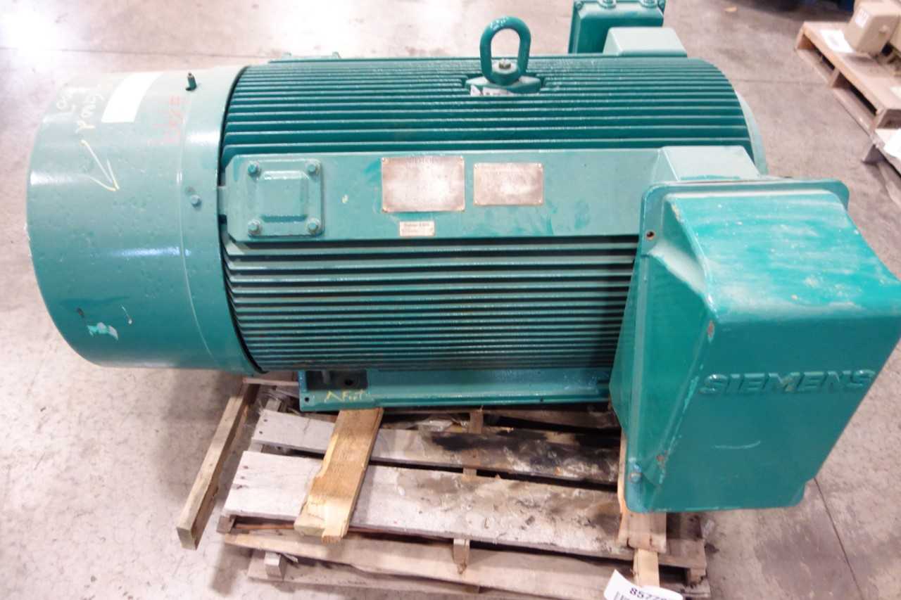 SIEMENS INDUCTION ELECTRIC MOTOR - ELECTRIC MOTORS