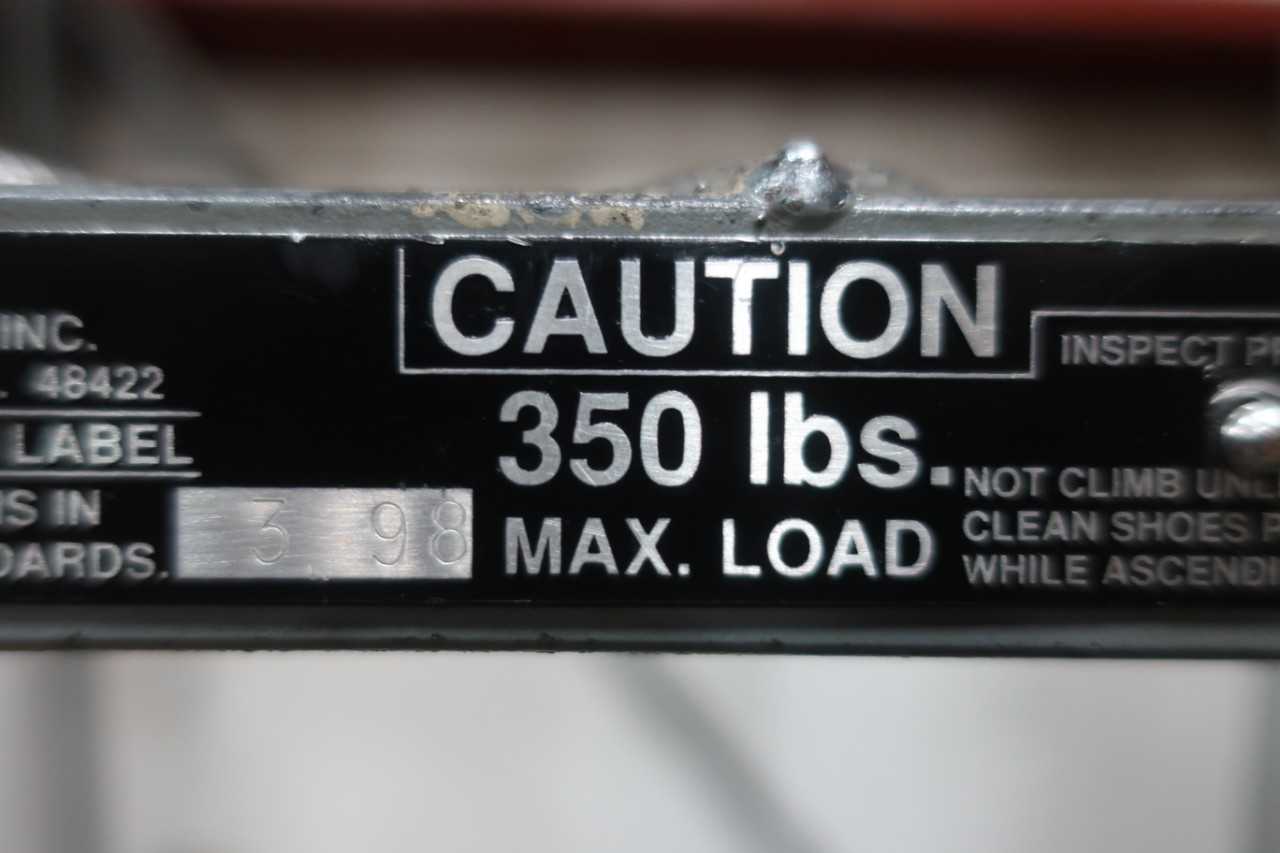 COTTERMAN ROLLING WAREHOUSE LADDER - MATERIAL HANDLING