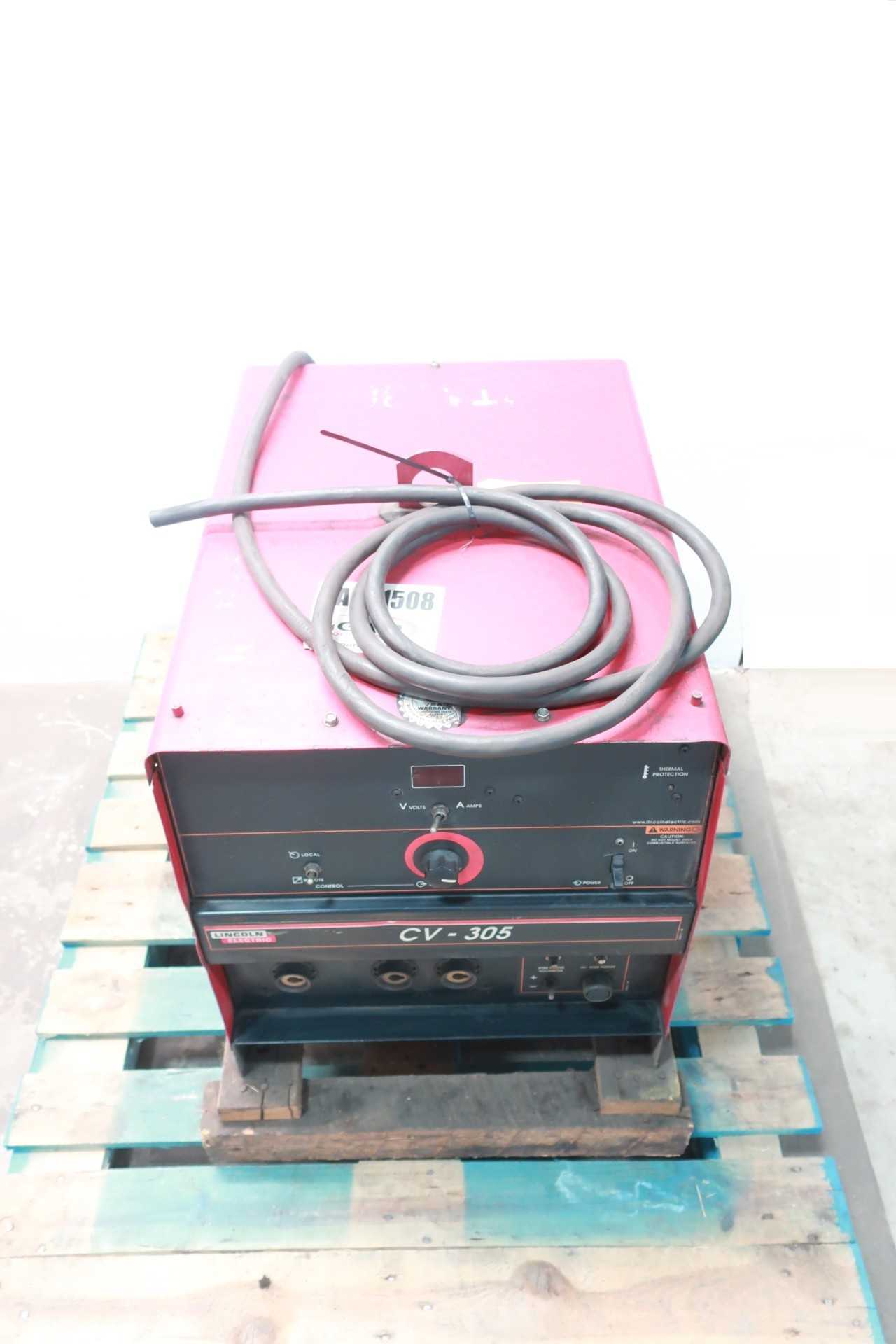 LINCOLN ELECTRIC CV-305 IDEALARC 3PH 230/460/575V-AC MIG WELDER - WELDING EQUIPMENT