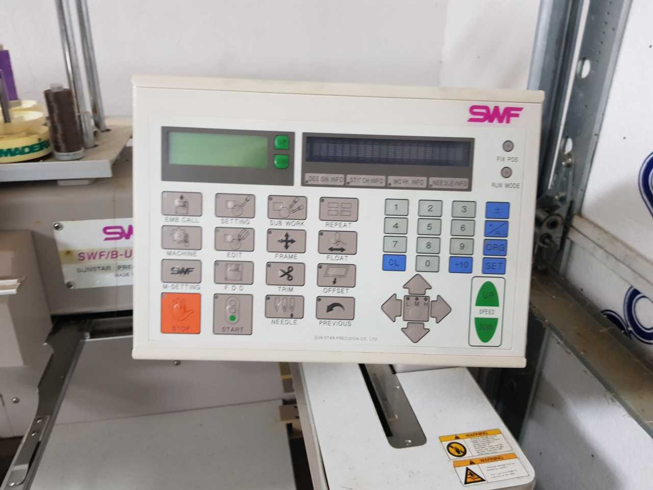 SWF SWF/B-UK1504-45 4 head Embroidery Machine.