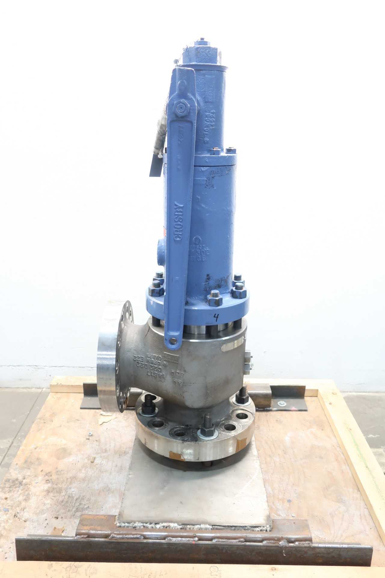 CROSBY VALVE & GAGE HB BP 86 E 6M16 STAINLESS FLANGED RELIEF VALVE, 6 IN - RELIEF VALVE