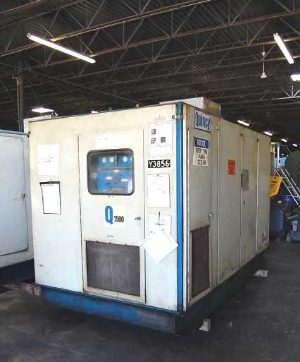 350 HP QUINCY AIR COOLED ROTARY SCREW AIR COMPRESSOR - AIR COMPRESSORS