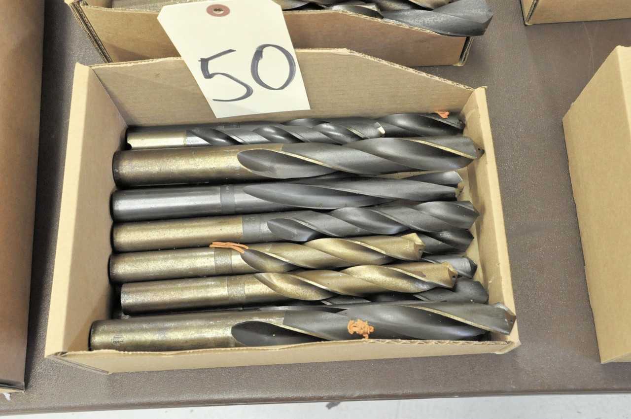 Lot-Straight Shank Drills in (1) Box - ELECTRIC POWER TOOLS