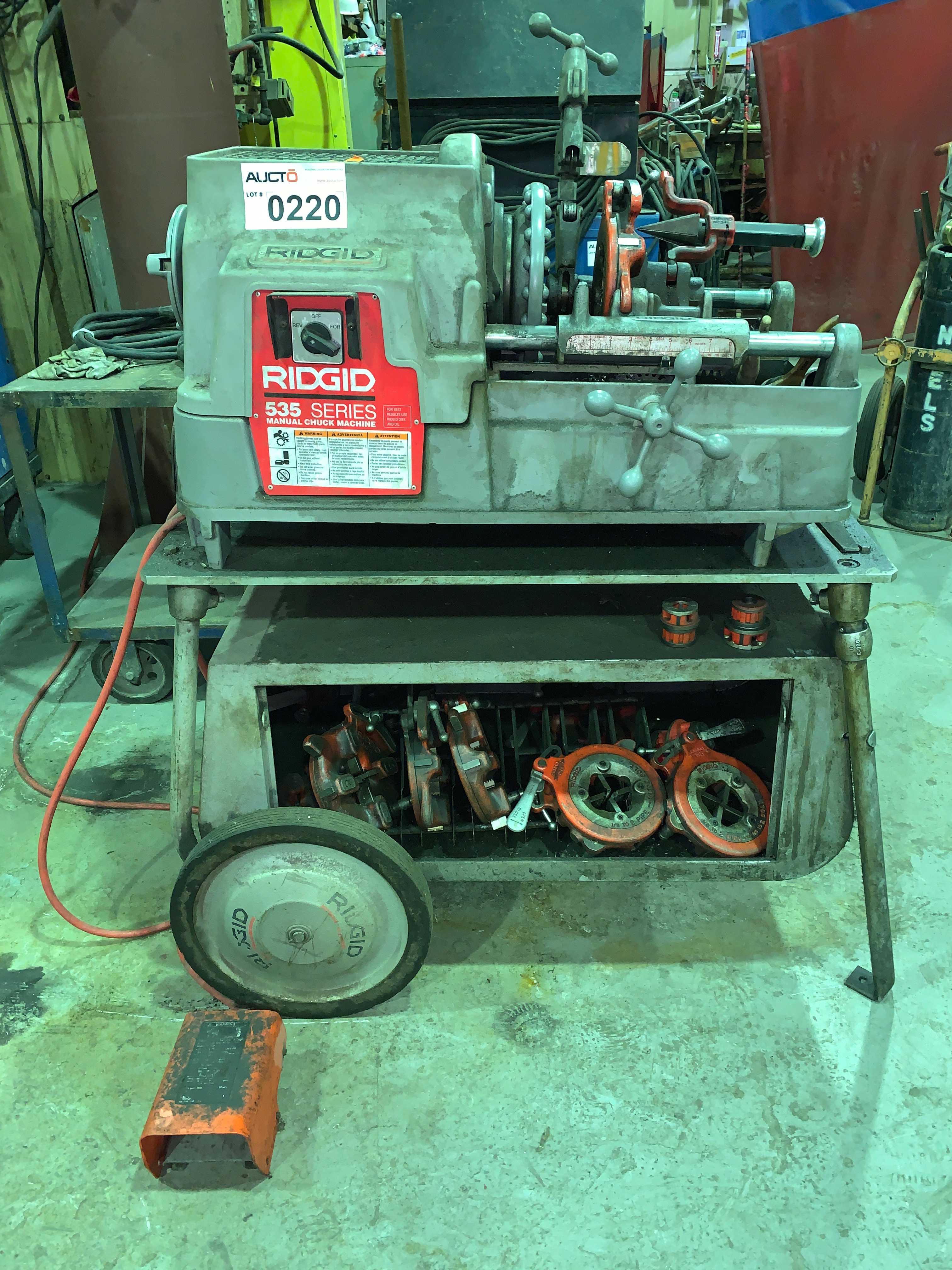 MANUAL CHUCK MACHINE - MACHINING ACCESSORIES & TOOLING