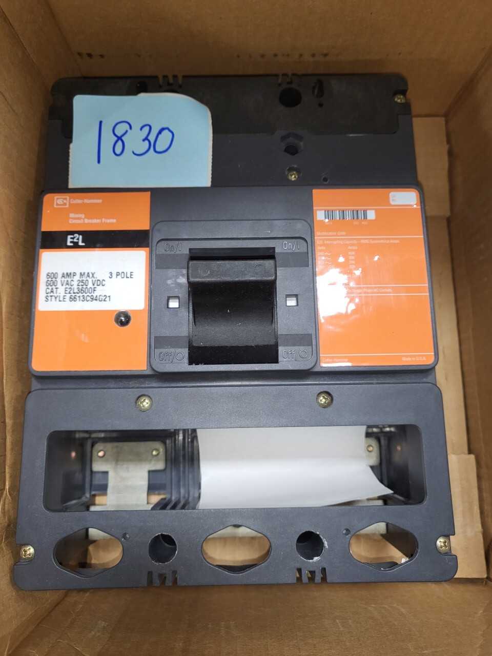 Eaton Mining Circuit Breaker - CIRCUIT BREAKERS