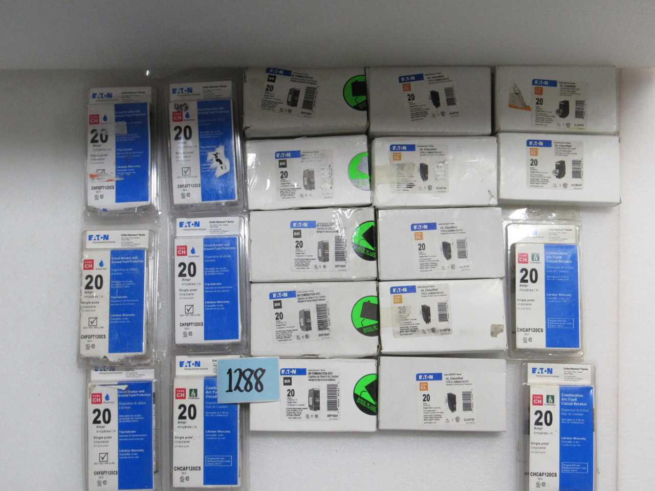 LOT EATON OF RESIDENTAL BREAKERS - MISCELLANEOUS