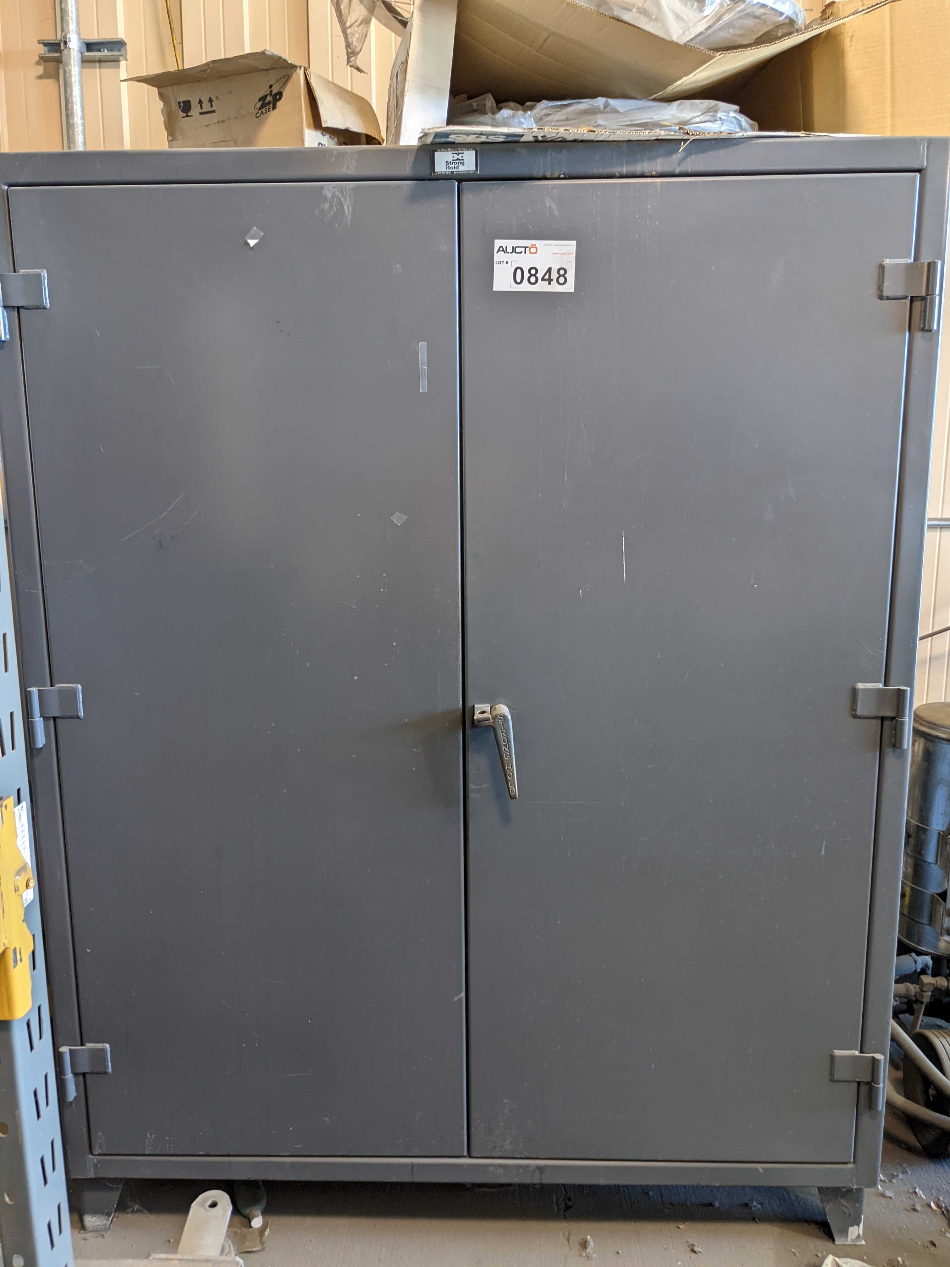 CABINET AND CONTENTS - INDUSTRIAL PARTS CABINET AND CONTENTS - INDUSTRIAL PARTS