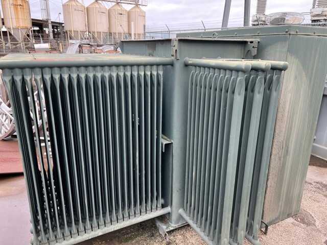 1984 Westinghouse Three Phase RSL Silicone Fluid Insulated Plazapad Transformer PM1000 - CONTROL TRANSFORMERS