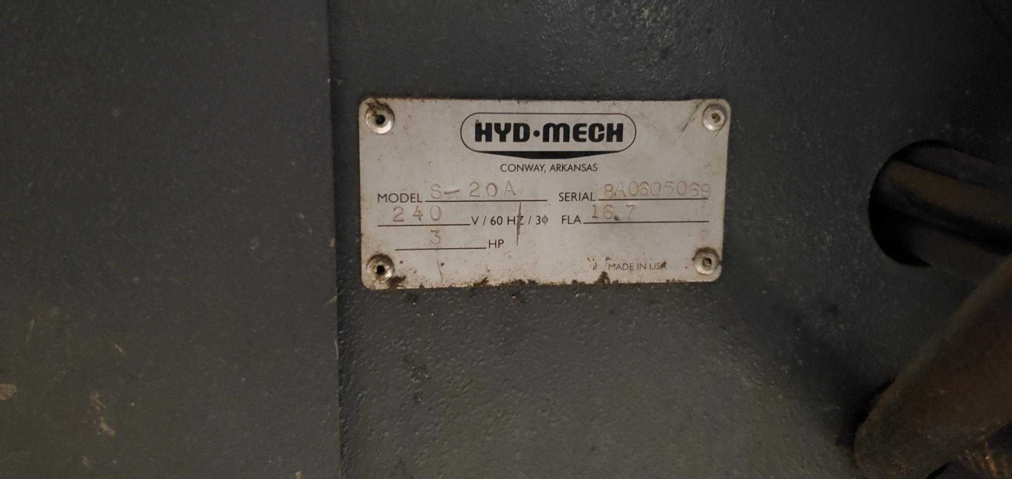 Hyd Mech S-20A-Series III Band Saw - METAL SAWS