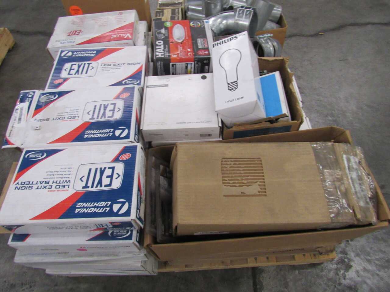 Pallet of Misc Electrical Supplies - ELECTRICAL COMPONENTS
