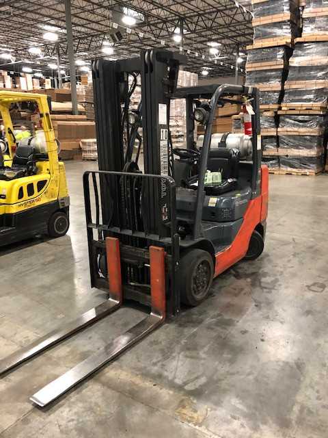 2007 Toyota 8FGCU30 LP sitdown counterbalance, LaVergne (Nashville), TN - FORKLIFTS