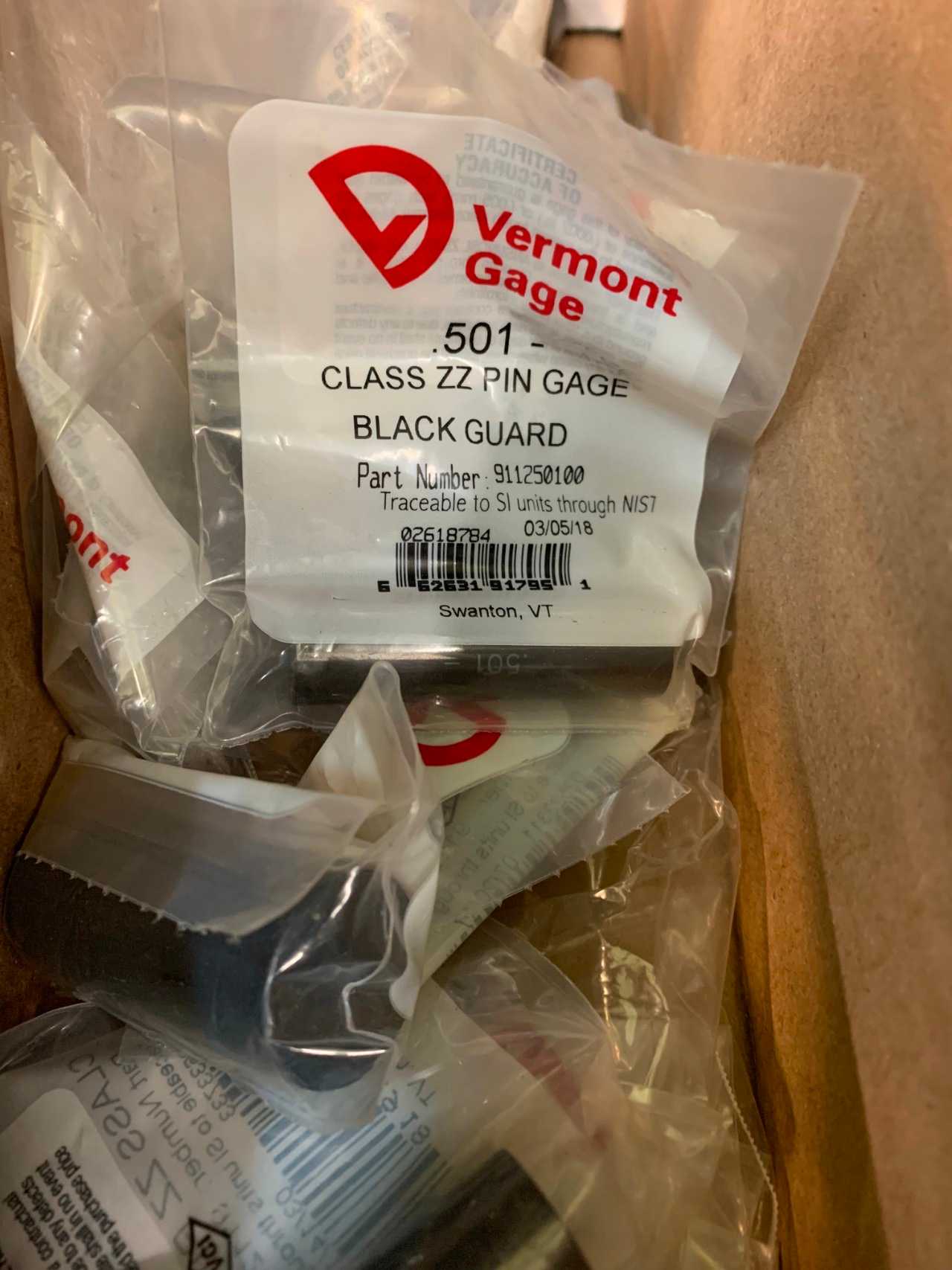 Individual Pin Gages – New in the package - ELECTRIC POWER TOOLS