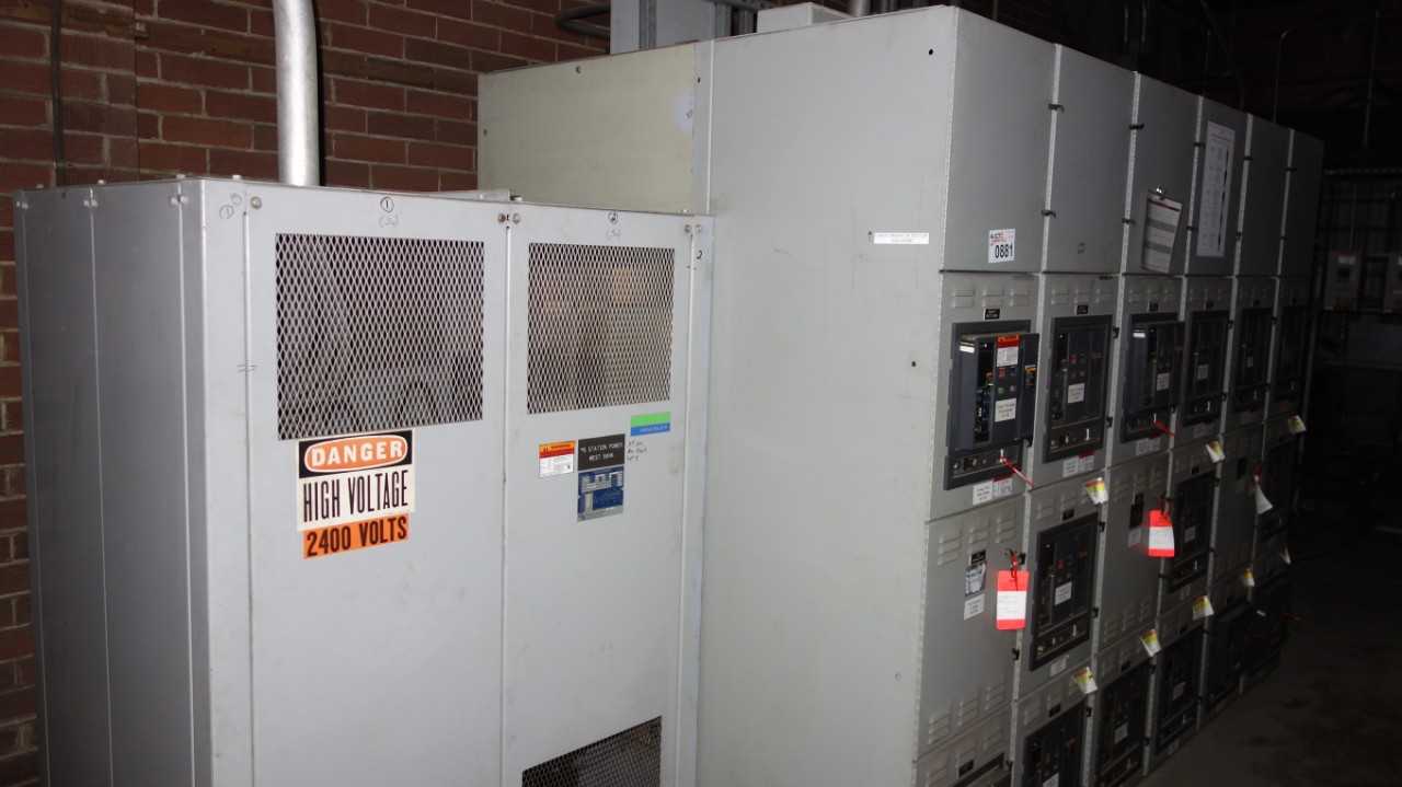 LOT OF 2 GENERAL SIGNAL 1000KVA 2400V-AC 480V-AC DRY TYPE TRANSFORMER DELAYED REMOVAL - CONTROL TRANSFORMERS