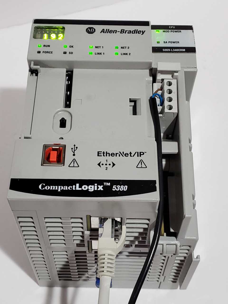 Allen Bradley CompactLogix 5069-L340ERM - AUTOMATION & CONTROLS Allen Bradley CompactLogix 5069-L340ERM - AUTOMATION & CONTROLS