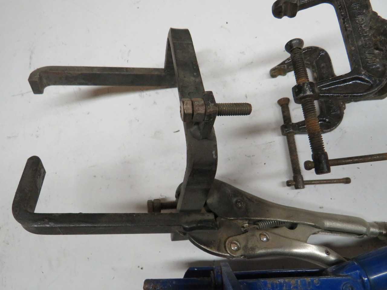 LOT OF 4 HANDLES FOR CADWELD MOLDS - HAND TOOLS