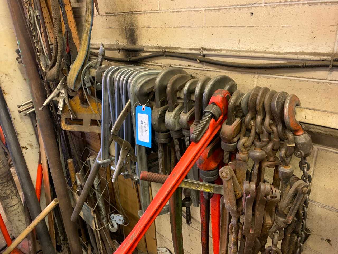 Pipe Wrenches, Binders & Clamps - HAND TOOLS