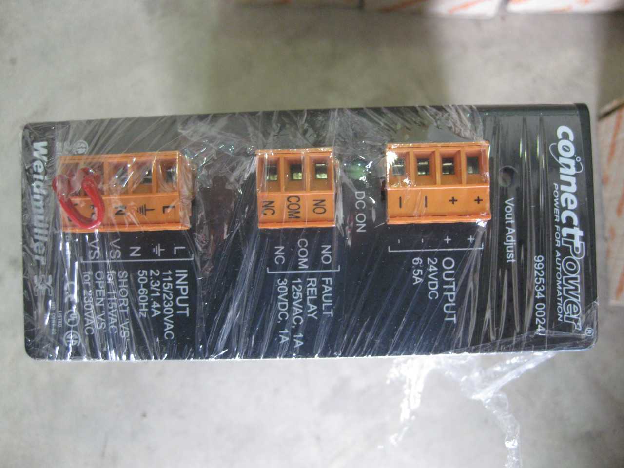 WEIDMULLER MIXED POWER SUPPLIES& TERMINAL BLOCKS ( QTY 41 ) - AUTOMATION & CONTROLS