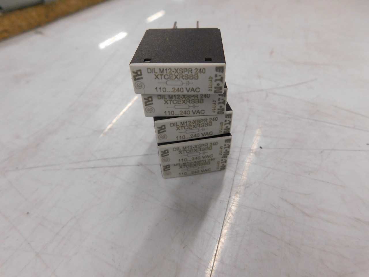 Lot of Quantity 5x XTCEXRSBB Contactors - CONTACTORS