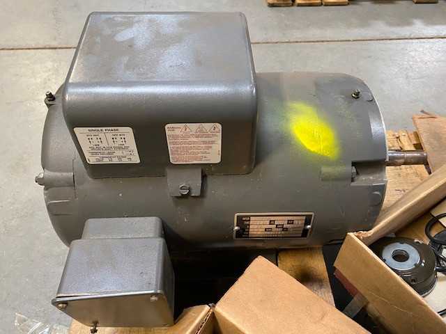 Lot of 8 Induction and DC Motors with Accessories - Used - Bench Tested - Pulled from Tool Crib Inventory - ELECTRIC MOTORS