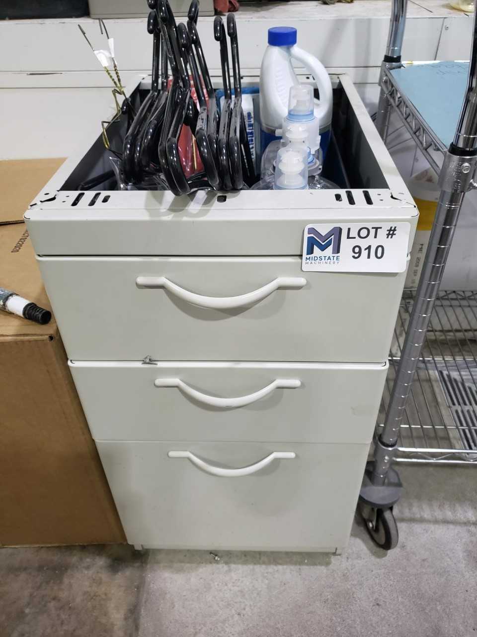 Metal File With Contents - INDUSTRIAL PARTS
