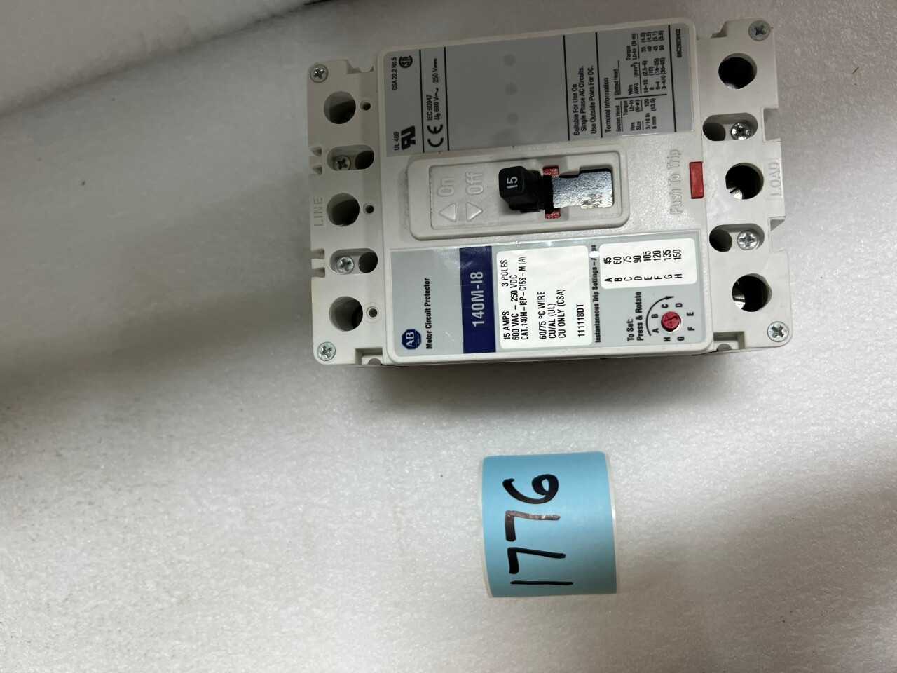 Allen Bradley circuit breakers - CIRCUIT BREAKERS