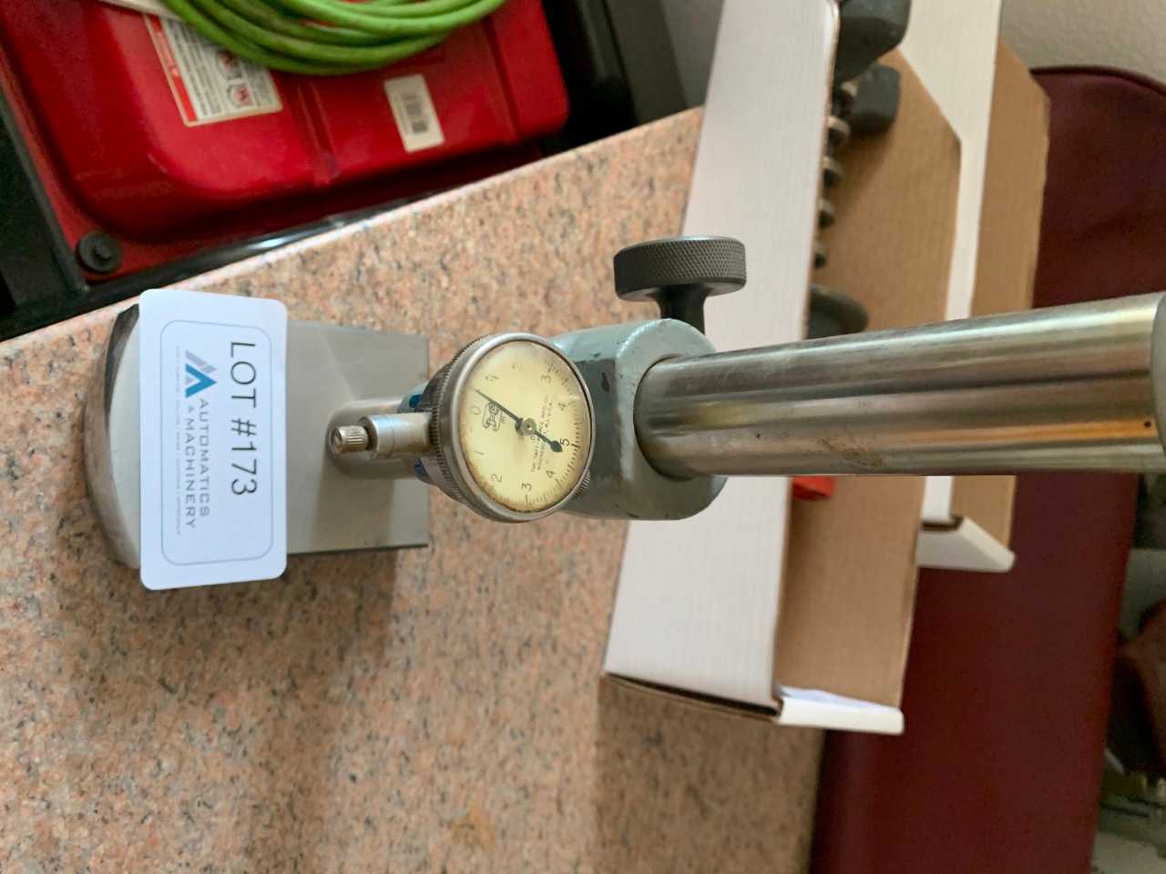 Travel Indicator W/ Adjustable Base - MACHINING ACCESSORIES & TOOLING