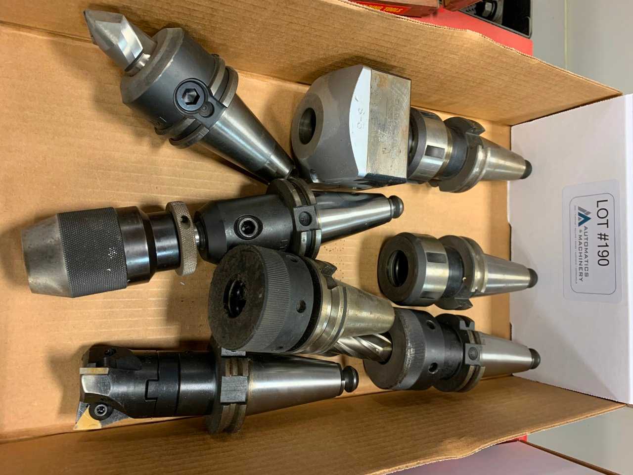 Cat-40 holders QTY 7 - ELECTRIC POWER TOOLS