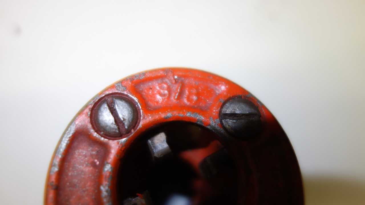 RIDGID 3/8 IN DIE HEADS - ELECTRIC POWER TOOLS