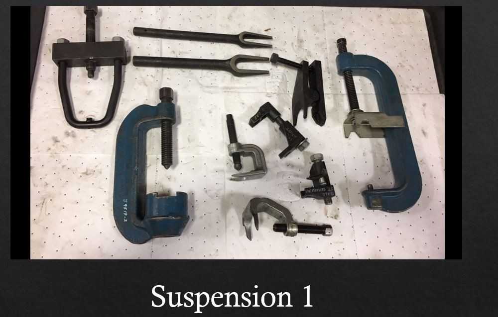Lot of Suspension Tools - ELECTRIC POWER TOOLS