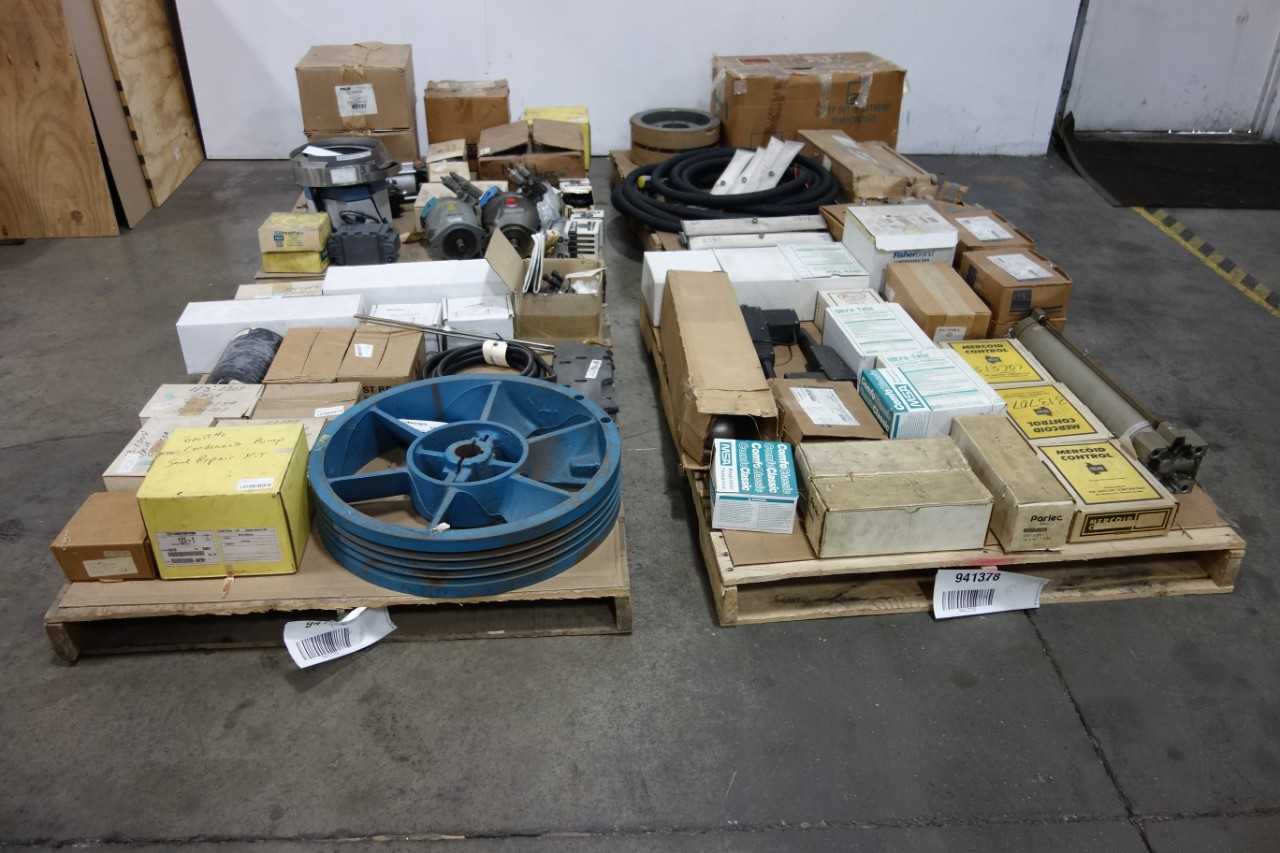 4 PALLETS OF ASSORTED MRO - INDUSTRIAL PARTS