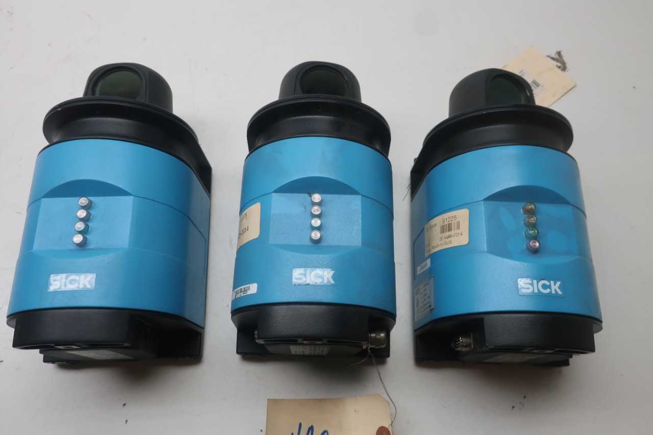 LOT OF 3 SICK NAV300-2232 LASER POSITIONING SENSORS - INSTRUMENTATION