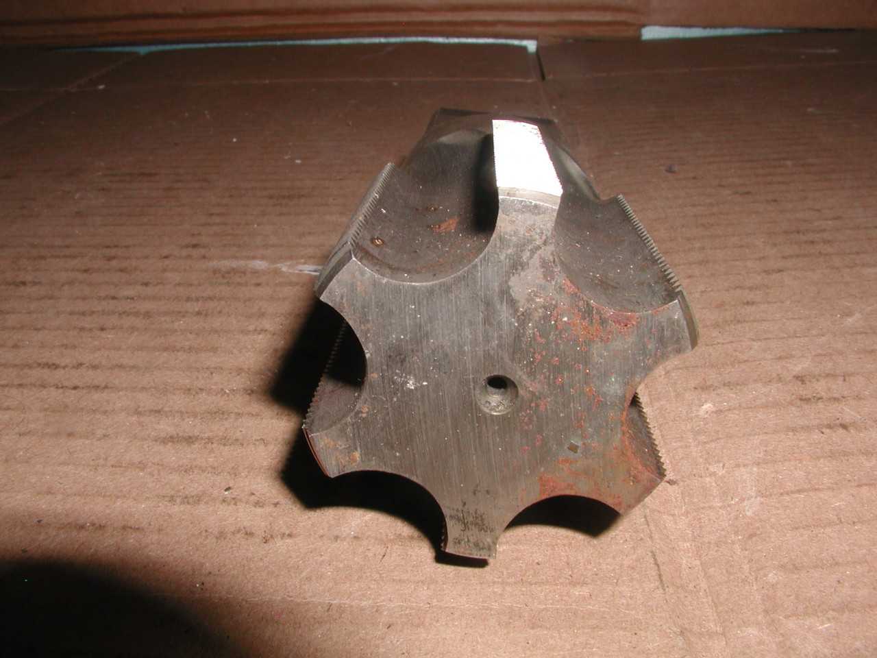 Wood & Spencer 1.906" -16 TPI Thread Hand Tap for Bronze 6-Flute, USA, Used Good - MACHINING ACCESSORIES & TOOLING