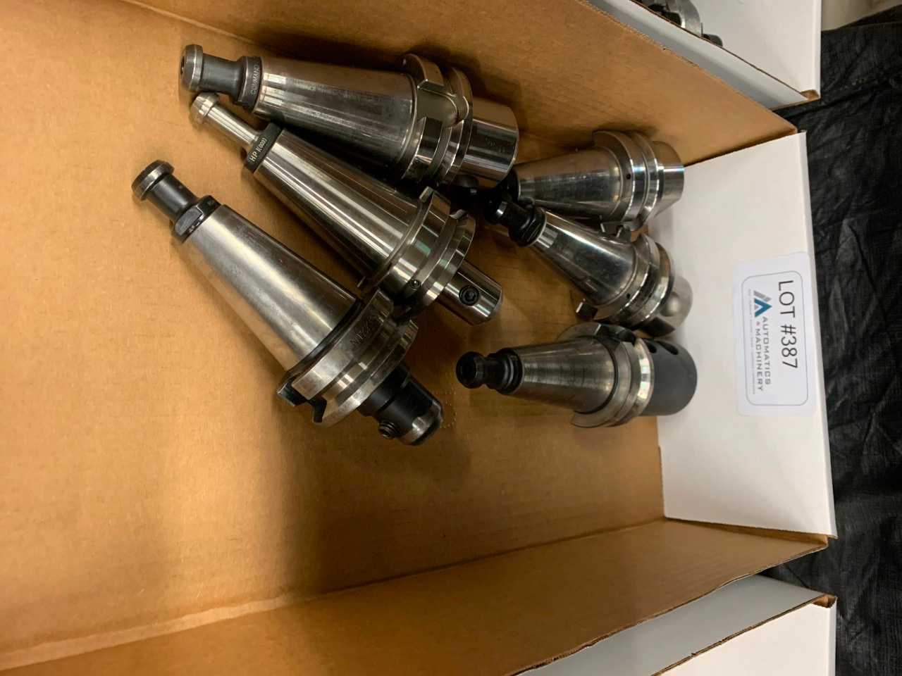 (6) BT 40 Toolholders - ELECTRIC POWER TOOLS