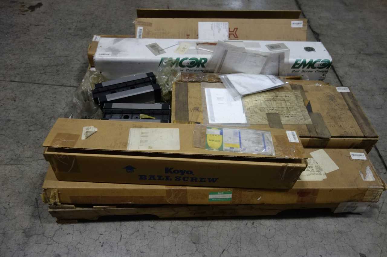 PALLET OF ASSORTED LINEAR BEARINGS - BEARINGS