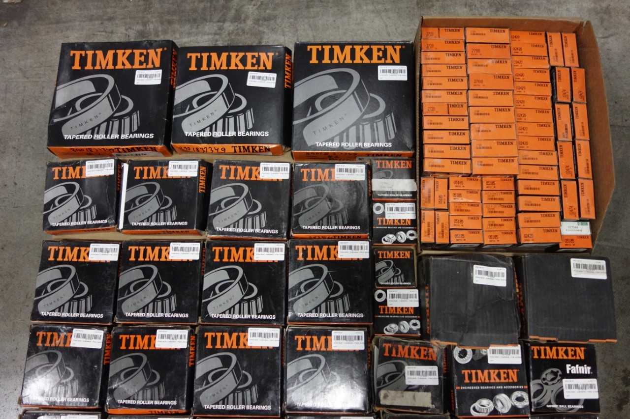 LOT OF ASSORTED TIMKEN BEARINGS - BEARINGS