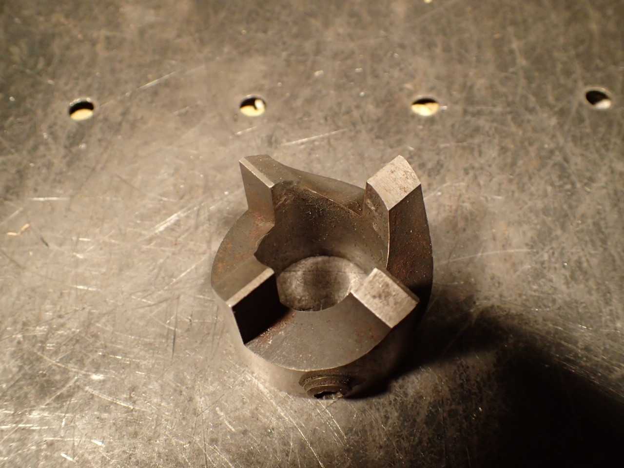 1-3/4" Back Spotfacer Reverse Counterbore: 1" Round Pilot Bore, 4-Flute HSS - HOLEMAKING TOOLS