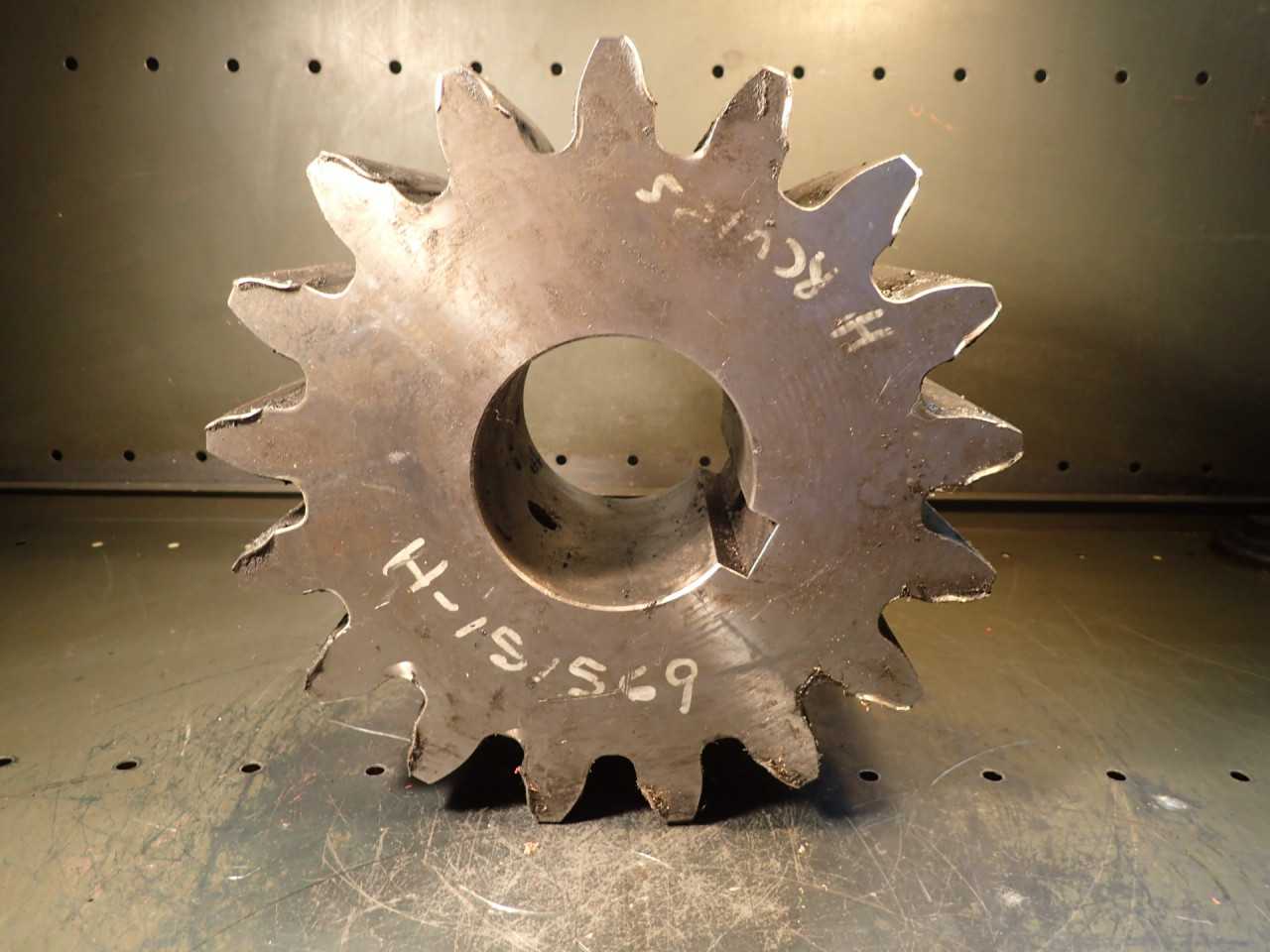 1.75-DP Type A Spur Gear 10-3/4" OD 3-3/4" Keyed Bore 5-3/8" Face - HOLEMAKING TOOLS