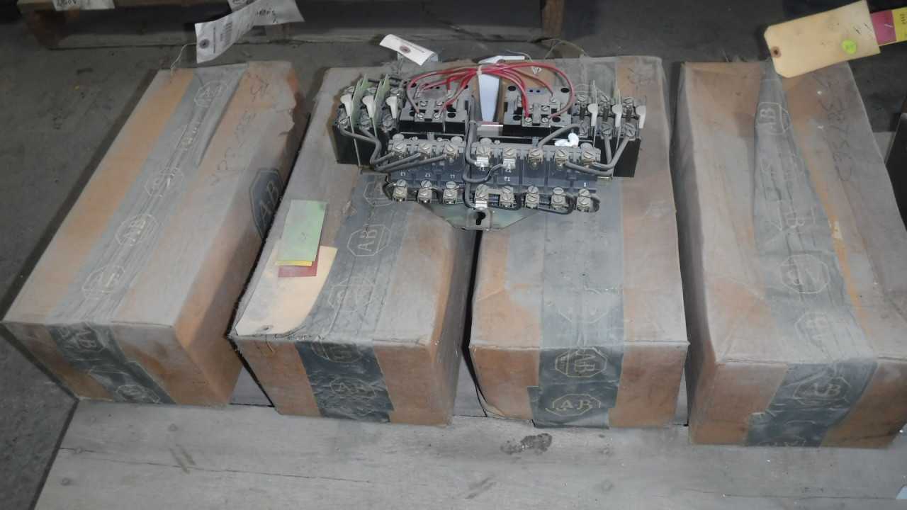 Lot of Five New 10 HP Allen-Bradley Size 1 Starters - MOTOR STARTERS