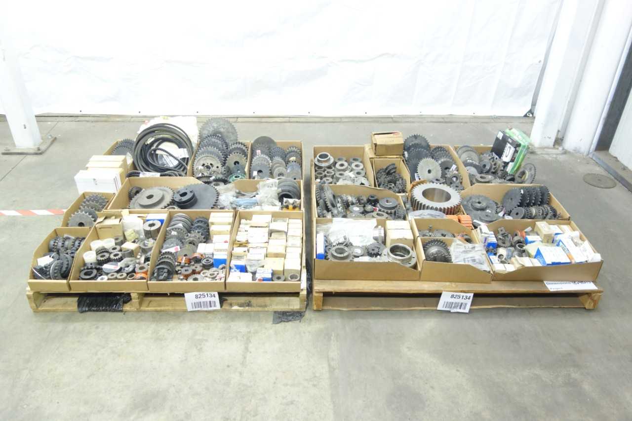 2 PALLETS OF POWER TRANSMISSION REPLACEMENT PARTS - POWER TRANSMISSION